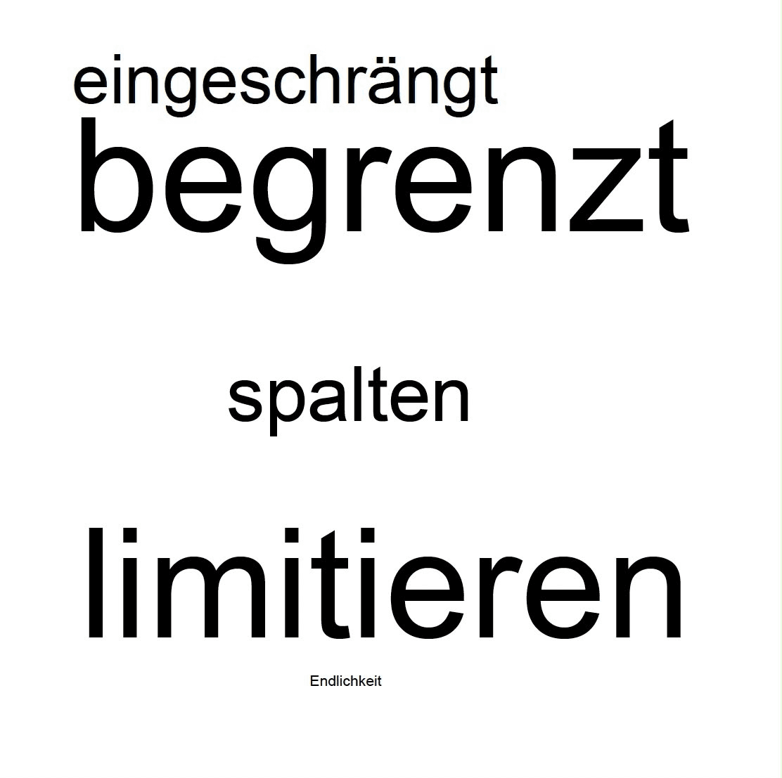 Typografie Komposition 2.3